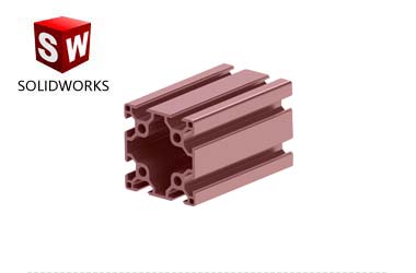 工業鋁型材3D模型