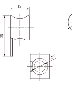 鋁型材內置連接件物理參數1 鋁型材內置連接件物理參數1