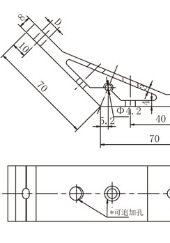 135度鋁型材角碼物理參數 135度鋁型材角碼物理參數
