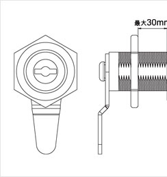 回轉鎖二維圖 回轉鎖二維圖