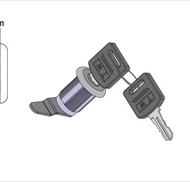 回轉鎖3D模型 回轉鎖3D模型